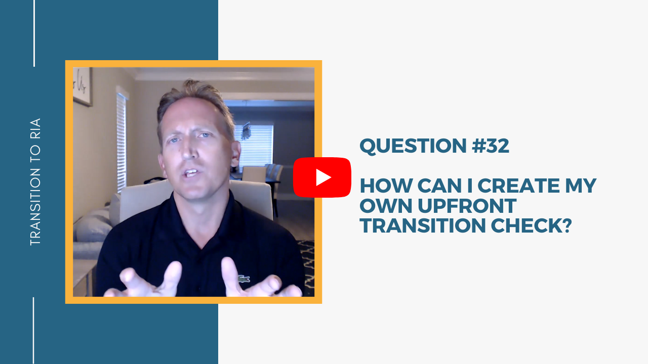 Q32 – How can I create my own upfront transition check?
